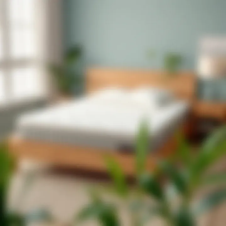 Comparison chart between bamboo and traditional mattresses