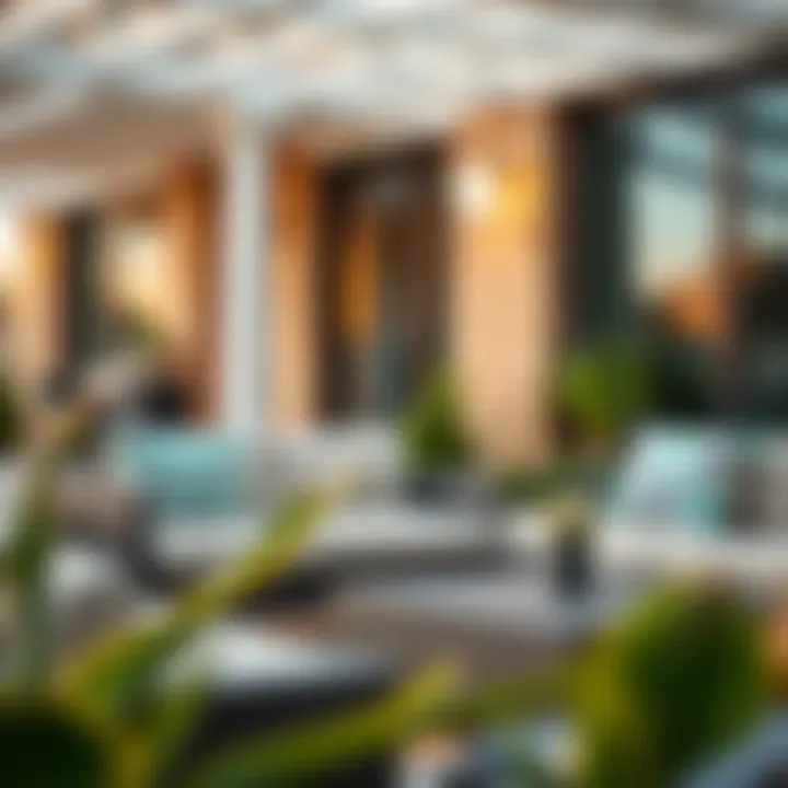Trendy design patterns for patio cushions showcasing modern aesthetics