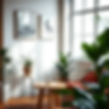 Contrast between natural and artificial plants