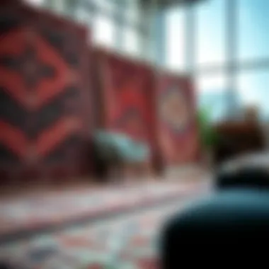 Diverse Collection of Safavieh Kilim Rugs A diverse collection of Safavieh Kilim rugs displayed