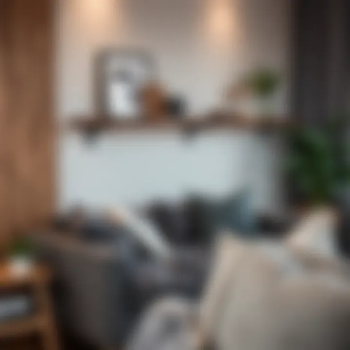 Maintenance of shelf liner in a living space