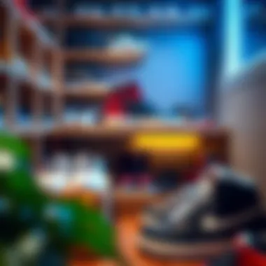 Efficient Space Utilization for Footwear Maximized space for sneaker collection