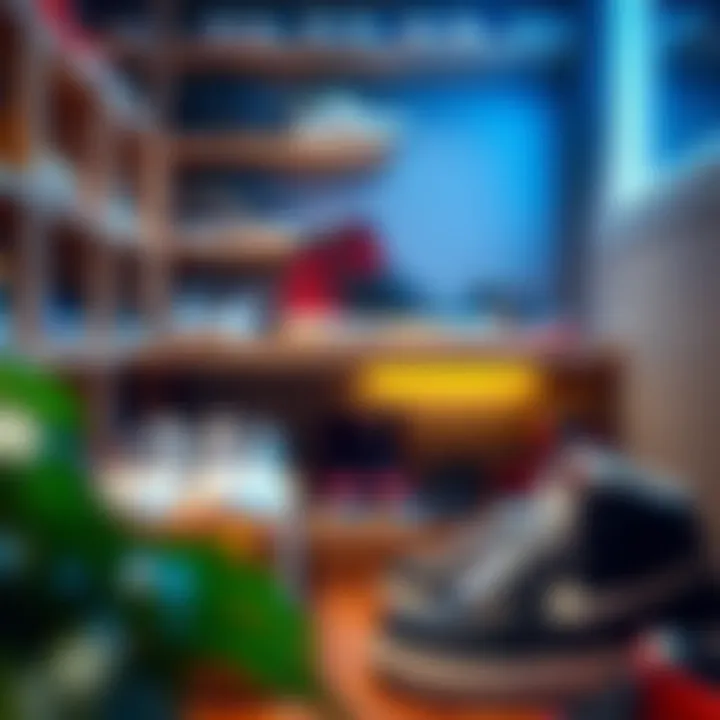 Efficient Space Utilization for Footwear Maximized space for sneaker collection