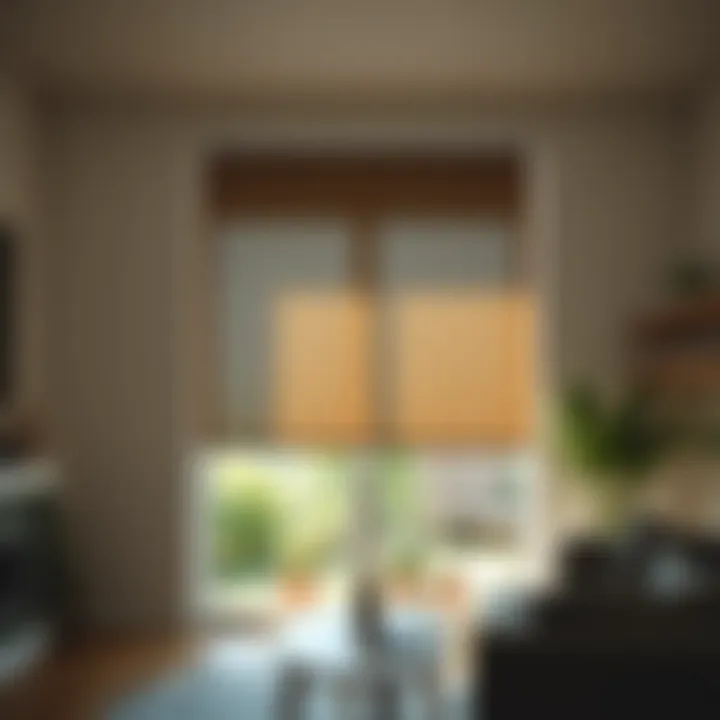 Installation of Somfy blackout shades highlighting technology