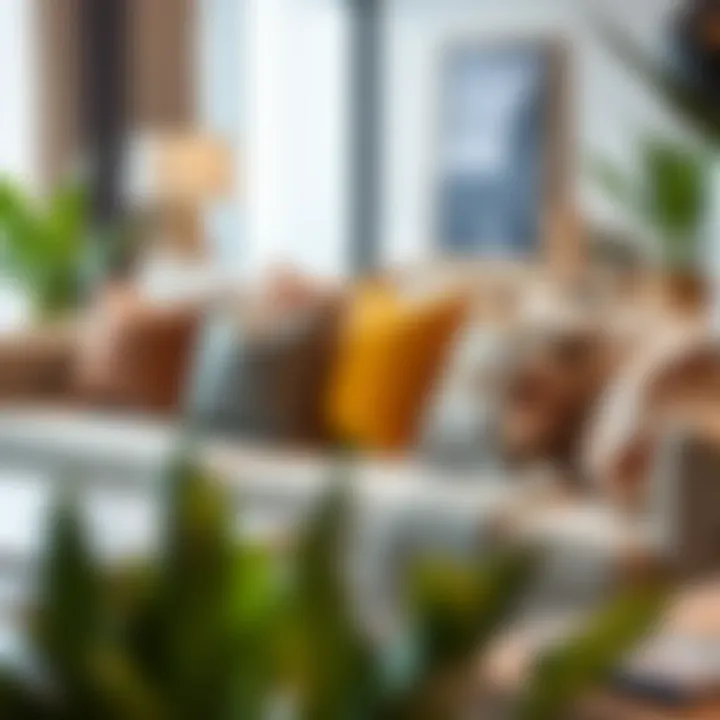 Elevate Your Living Room with Stylish Pillow Covers Elegant arrangement of 12x16 pillow covers in a modern living room setting