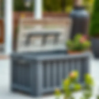 Diverse Designs of Patio Storage Boxes Variety of plastic patio storage boxes in different designs