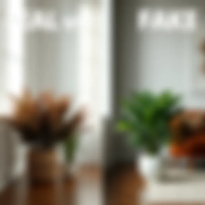 Comparison of artificial and real plants illustrating visual similarities.