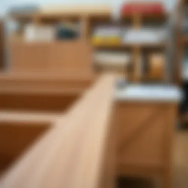 Intricate Design: The Art of Furniture Assembly Close-up of intricate furniture design elements