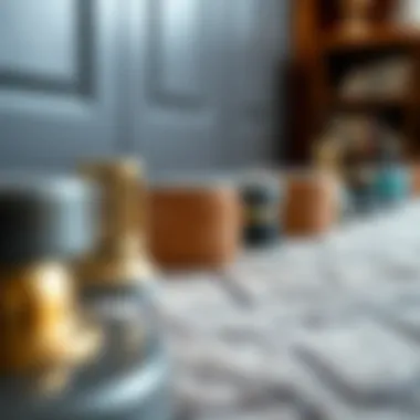 Types of Carpet Stops and Their Features Close-up of various types of carpet stops showcasing their features