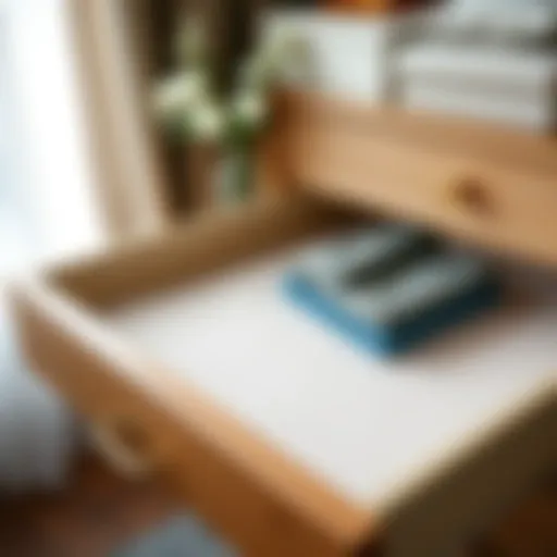 Elegant Fabric Drawer Liner Elegant fabric drawer liner enhancing organization