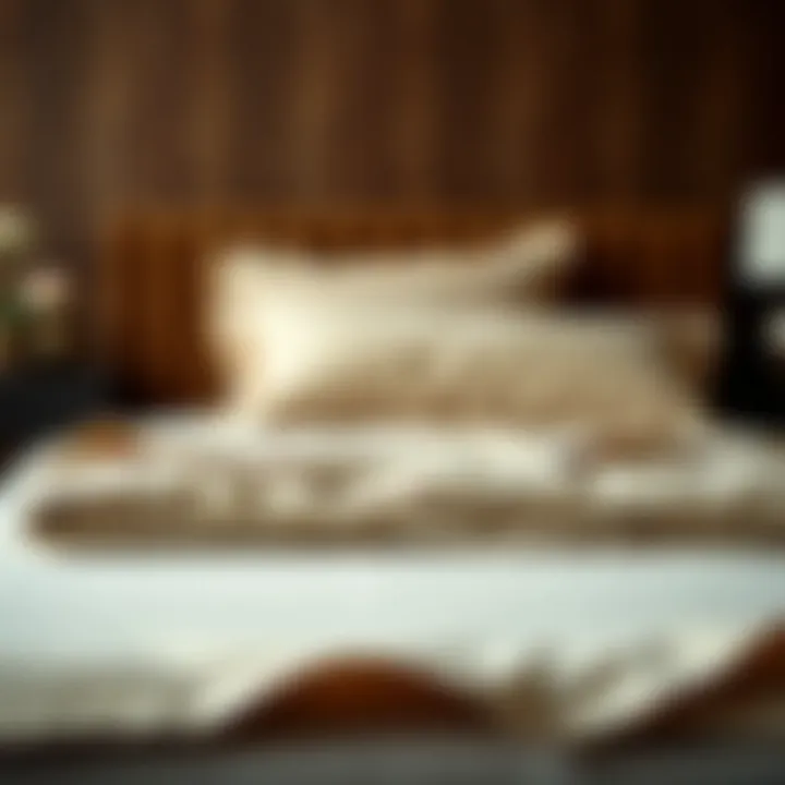 Luxurious UGG Deep Pocket Sheets Luxurious UGG deep pocket sheets laid on a neatly made bed