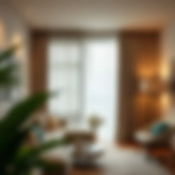 Practical installation of curtains for flexible room layouts